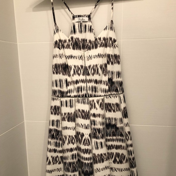 Parker Juliet Mini Skater A Line Dress - Picture 1 of 7